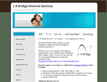 Tablet Screenshot of labridge.com